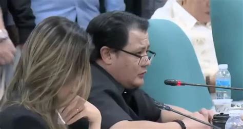 Niño Muhlach cries in Senate, recalling how Sandro trembled .